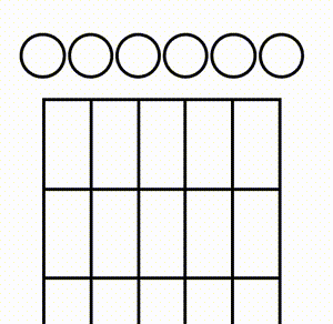 Example of adding and removing a barre chord