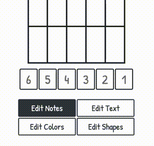 Example of changing the shape of a finger